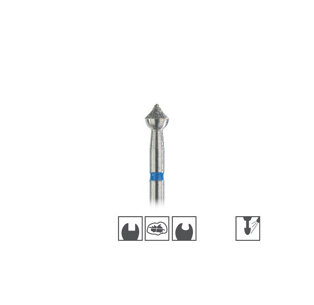 WIERTŁO 0334-3/025/ DIAMENTOWE CLASSIC. 1SZT./OLIDENT/