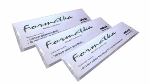 FORMÓWKA FORMATKA 160SZT. ZĘBY PRZEDNIE