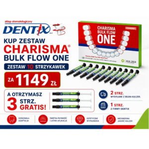 PROMOCJA ZESTAW CHARISMA BULK FLOW ONE 10 X 2G.+3 X BULK FLOW ONE 2G.