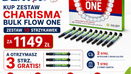 PROMOCJA ZESTAW CHARISMA BULK FLOW ONE 10 X 2G.+3 X BULK FLOW ONE 2G.