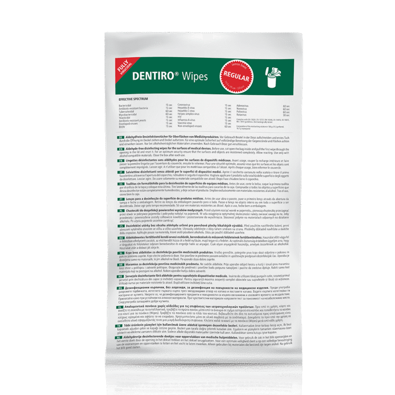 DENITO WIPES 120szt. ZAPAS