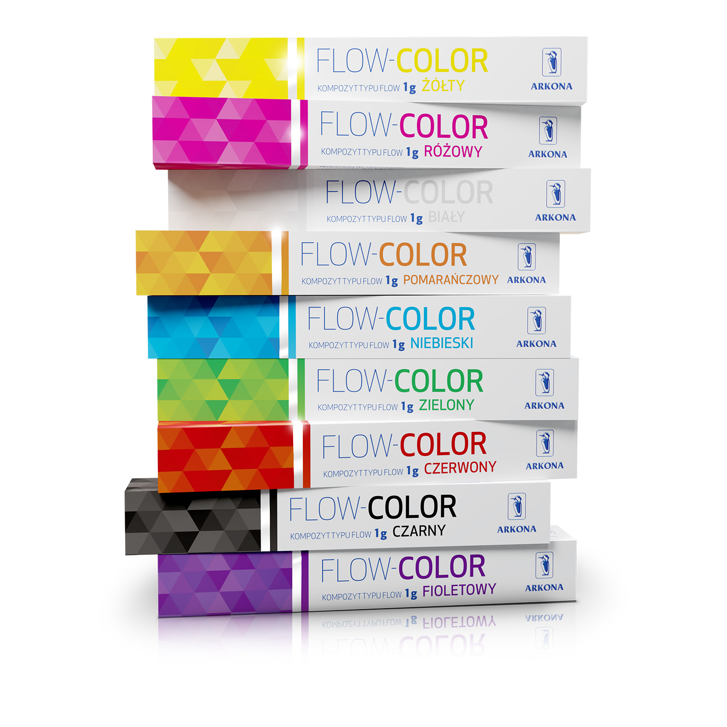 KOMPOZYT PŁYNNY ARKONA FLOW COLOR 1G. - Biały