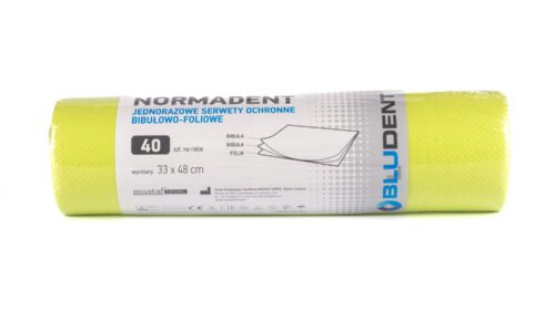 SERWETY STOMATOLOGICZNE NORMADENT BIBUŁOWO-FOLIOWE  40SZT