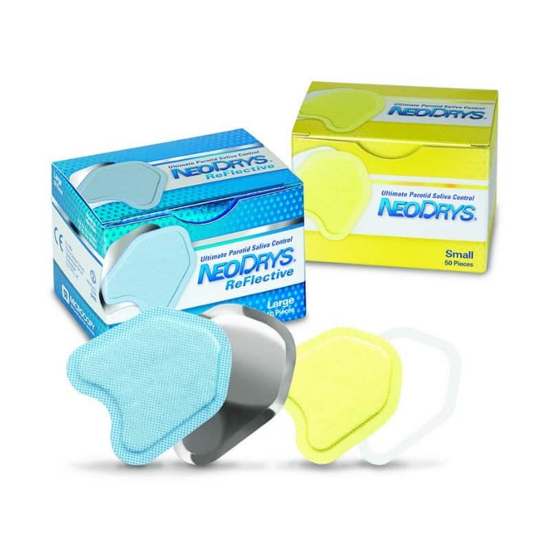 NEODRYS REFLECTIVE - wkładka policzkowa chłonąca ślinę 50 szt. S