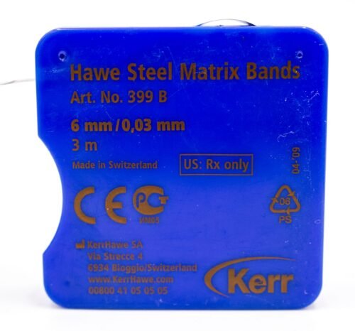 TAŚMA METALOWA 399B KERR 6MM/0.03