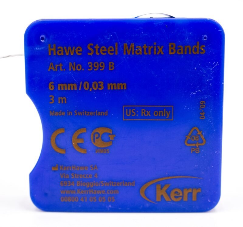 TAŚMA METALOWA 399B KERR 6MM/0.03