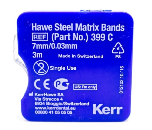 TAŚMA METALOWA 399C KERR 7MM/0.03
