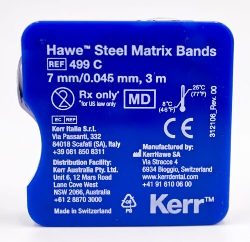 TAŚMA METALOWA 499C KERR 7MM/0.045