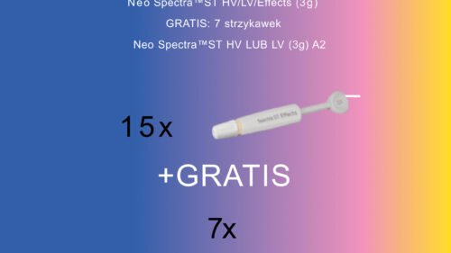 PRZY ZAKUPIE 15 x NEO SPECTRA ST  3G. A OTRZYMASZ : 7 x NEO SPECTRA ST A2 LV/HV  3G. /DENTSPLY SIRONA/
