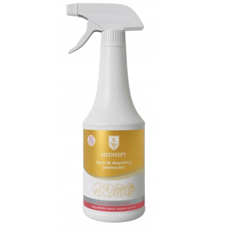 MEDISEPT SPRAY DO DEZYNFEKCJI POWIERZCHNI 0,5L