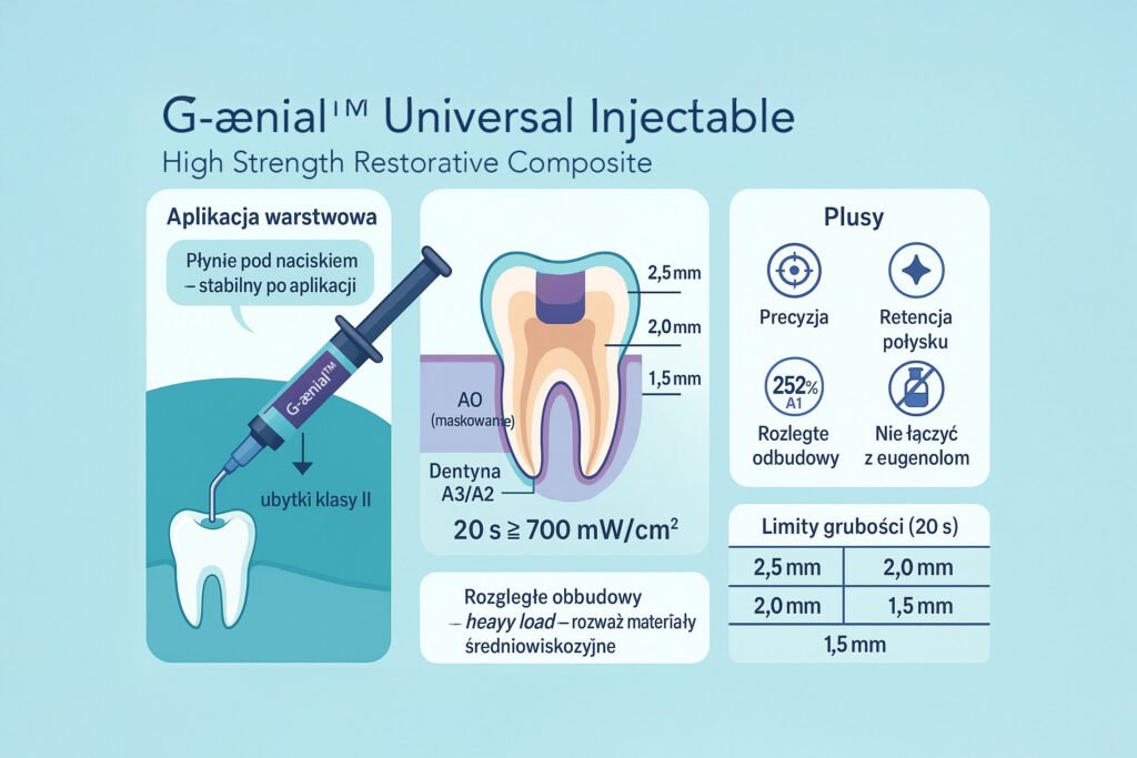 G‑ænial Universal Injectable — przewodnik kliniczny 1 g‑aenial-universal-injectable-przewodnik-kliniczny
