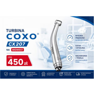 TURBINA STOMATOLOGICZNA CX-207 /COXO/