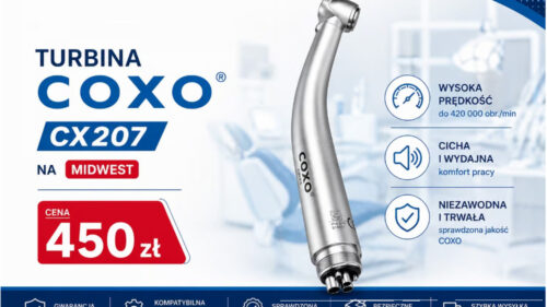 TURBINA STOMATOLOGICZNA CX-207 /COXO/