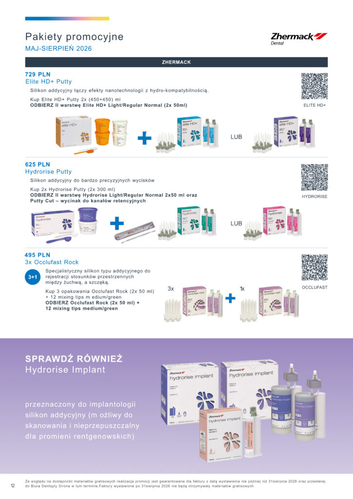 dentsply maj sierpien zhermack 2026