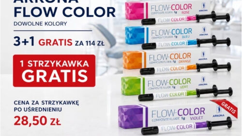 PROMOCJA : KUP 3 STRZYKAWKI ARKONA FLOW COLOR 1G. W DOWOLNYM KOLORZE A OTRZYMASZ:  ARKONA FLOW COLOR 1G. GRATIS!!!