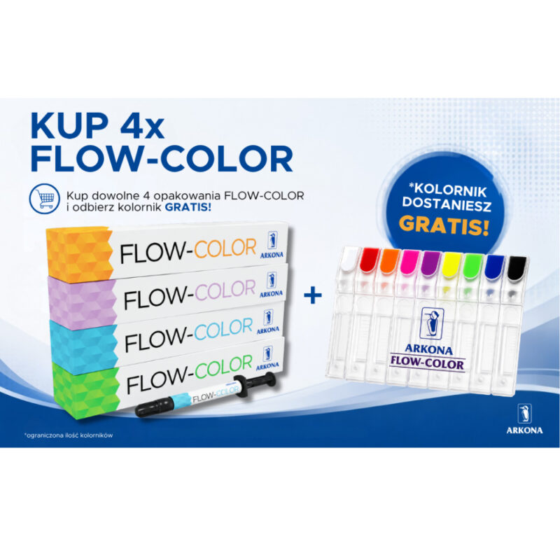 PROMOCJA : KUP 4 STRZYKAWKI ARKONA FLOW COLOR 1G.  A OTRZYMASZ:  KOLORNIK  ARKONA FLOW COLR GRATIS!!!
