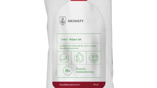 VELOX WIPES NA CHUSTECZKI DO DEZYNFEKCJI POWIERZCHNI zapas 50 szt. /MEDISEPT /